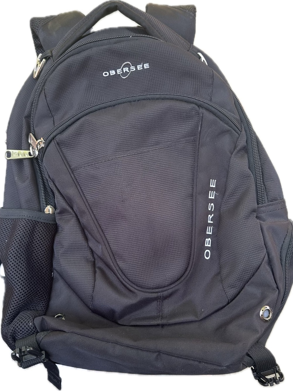 Black Men's Backpack - Everyday Laptop & Travel Pack